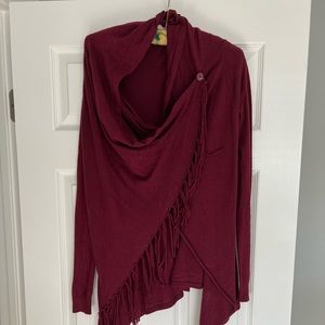 VICI burgundy sweater